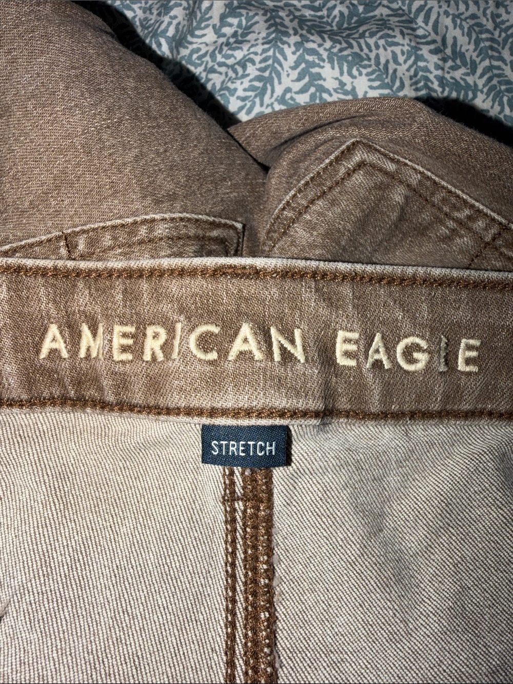 American Eagle Outfitters Women’s Brown Wide-Leg Jeans